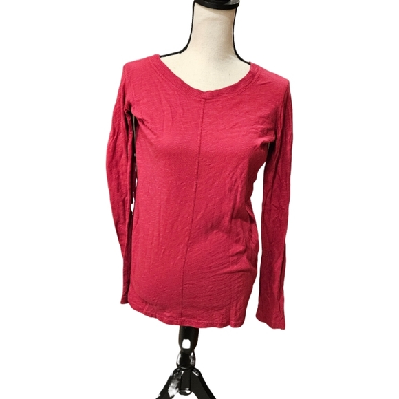 NWR - Anthropologie Pink Long Sleeve Top - Picture 1 of 10